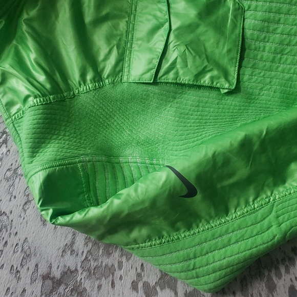 Nike City Ready 1/4 Zip Training Jacket SzS Green - Picture 5 of 11